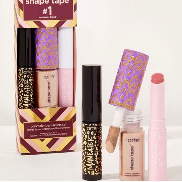 Tarte Shape Tape Concealer Beauty Gift Set - 29N LIGHT TO MEDIUM ( 3 SET) - Picture 2 of 5